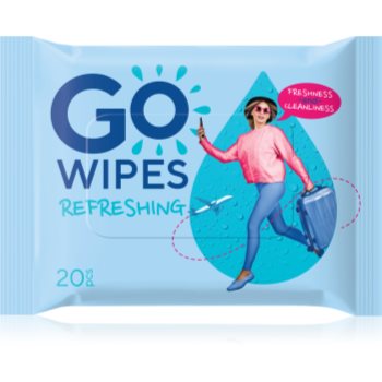 GoWipes Refreshing Wet Wipes Servetele umede cu efect revigorant de maini - imagine 2